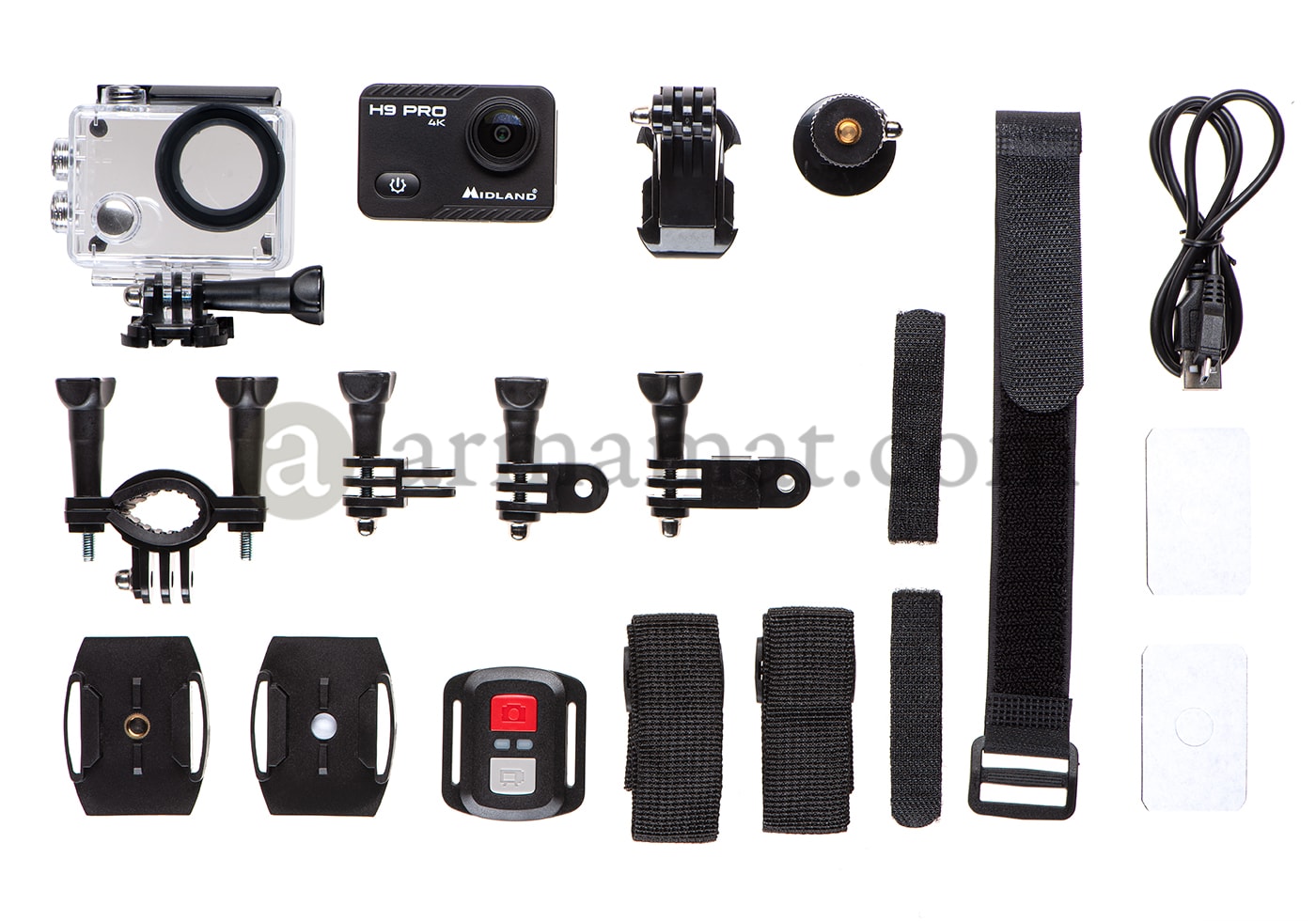 Midland H9 PRO 4K Action Camera (2024) Armamat