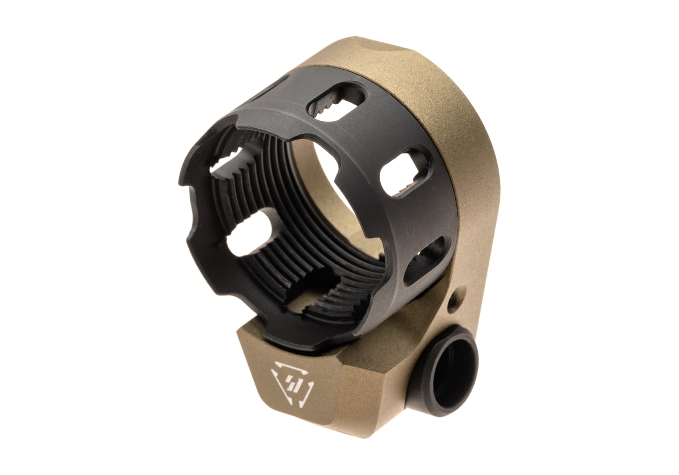 Strike Industries Tribus Enhanced Castle Nut with Extended End Plate V2