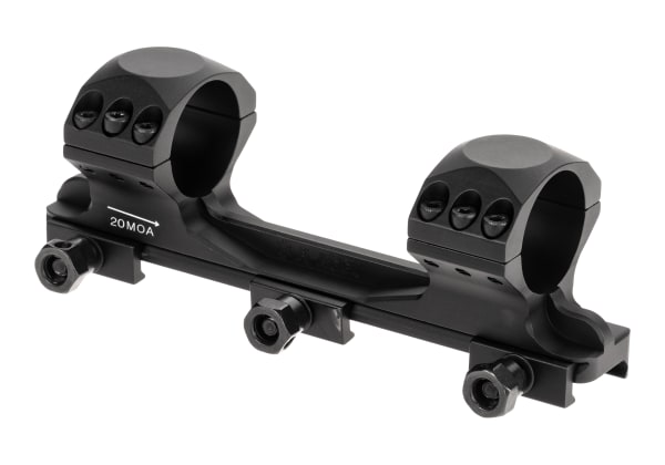 Vector Optics 30mm X-Accu One Piece 20 MOA Med Picatinny Mount