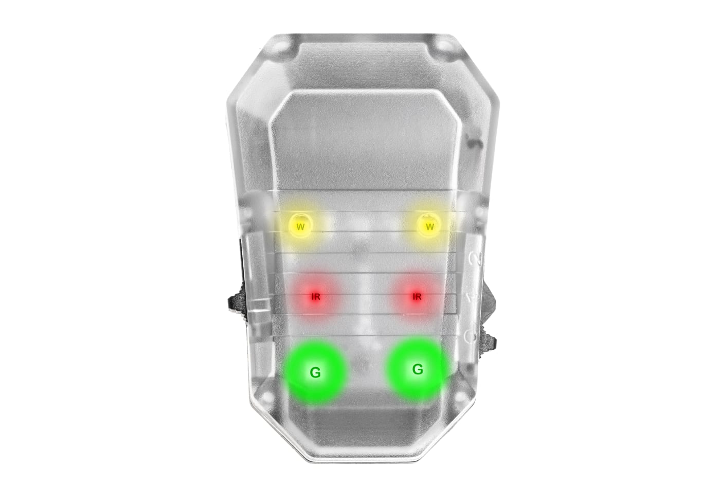 Earmor Multi Function Helmet IPX8 White / Green / IR Lamp