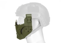 Pirate Arms Warrior Steel Half Face Mask