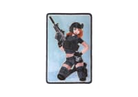 Airsoftology Pinup Girl Black Ops Woven Patch