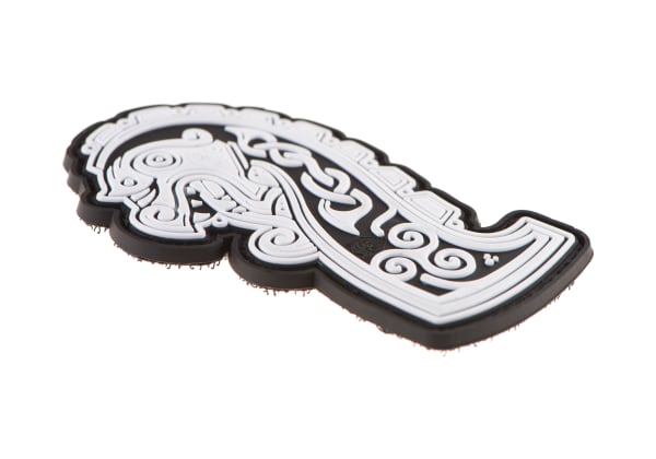 JTG Northman Dragon Ship Head Rubber Patch