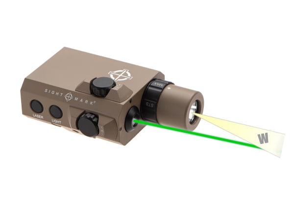 Sightmark LoPro Mini Combo Flashlight and Green Laser