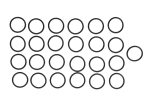 Krytac SilencerCo Maxim 9 GBB Magazine O-Ring 15.6x1.78mm 25pcs