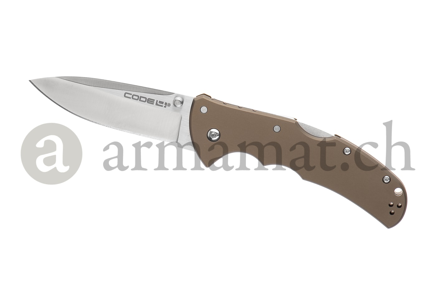 Cold Steel Code 4 Spear Point Folder (2024) - Armamat.ch