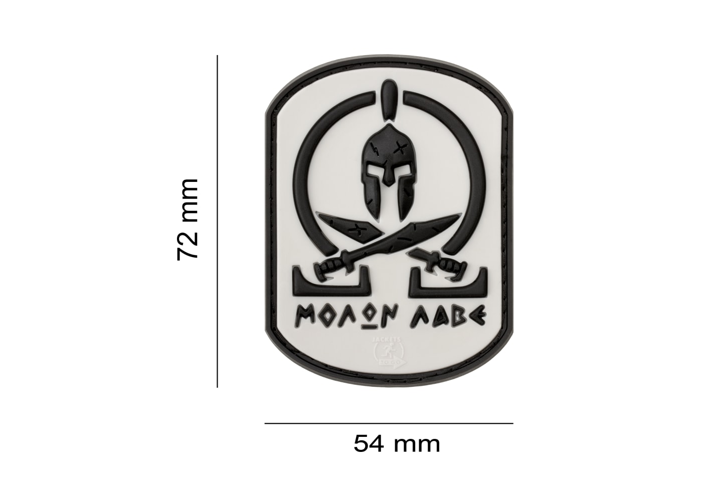 JTG Molon Labe Rubber Patch