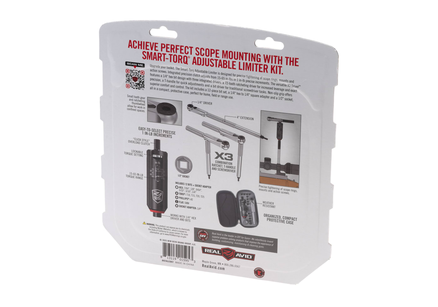 Real Avid Smart-Torq Adjustable Limiter and X3 Driver Kit