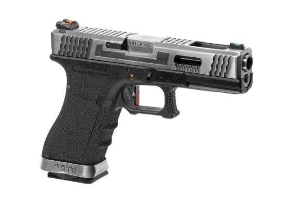 WE G-Force 18C SV Silver Barrel Metal Version GBB