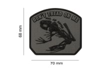 JTG Don't Tread on me Frog Rubber Patch