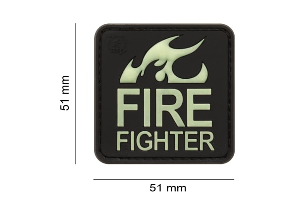 JTG Fire Fighter Rubber Patch