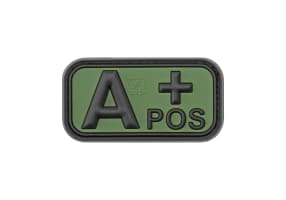 JTG Bloodtype Rubber Patch A Pos