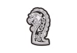 JTG Northman Dragon Ship Head Rubber Patch