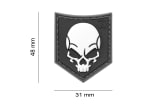 JTG SOF Skull Rubber Patch