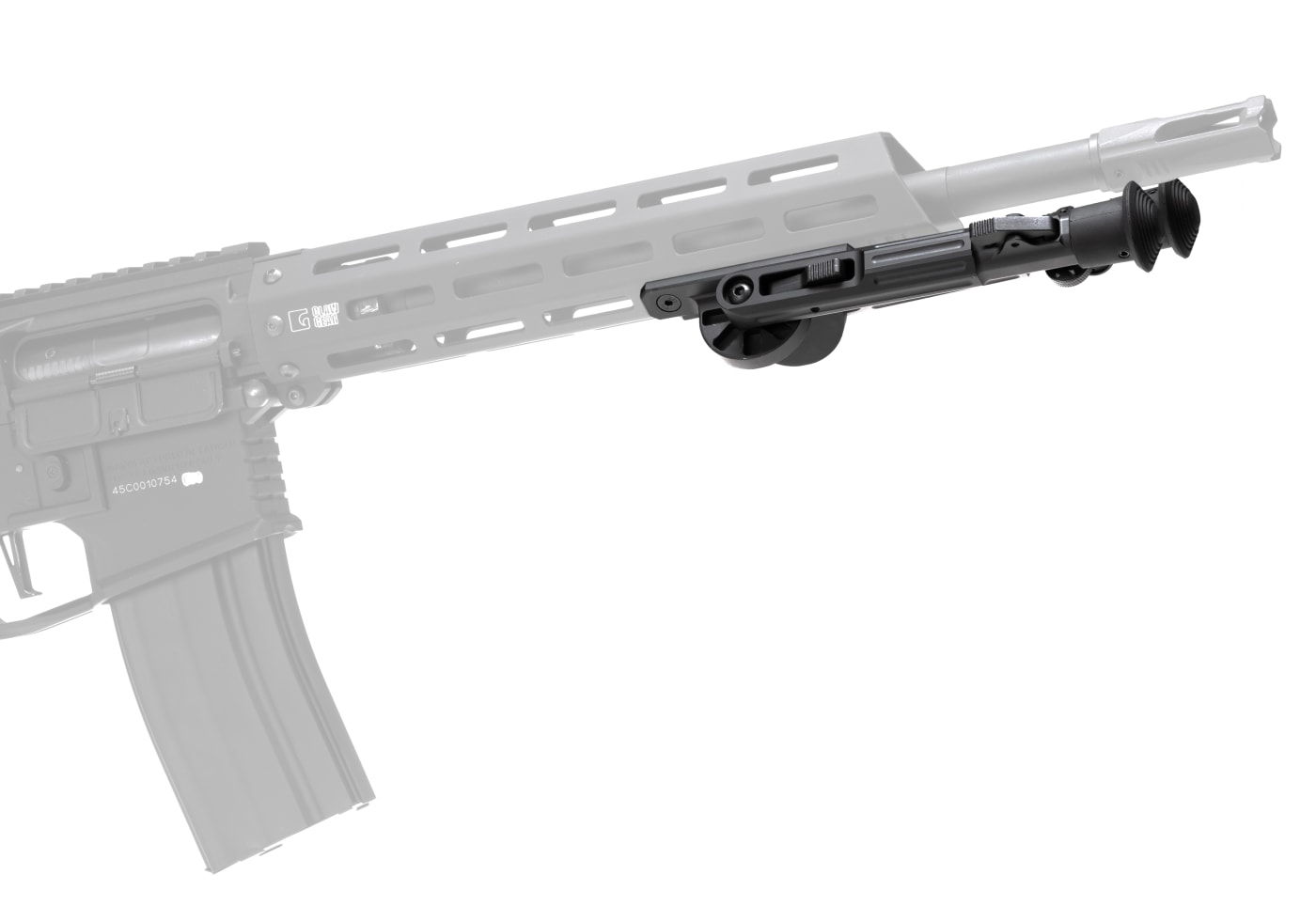 Ares M-LOK Swivel Bipod Short