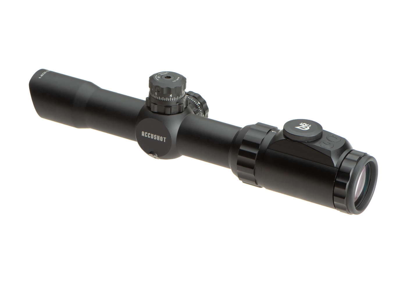 Leapers 1-8X28 30mm CQB/MRC Circle-Dot Accushot OP3