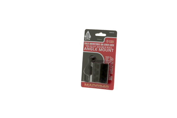Leapers QD Angle Mount Double Rail 3-Slot