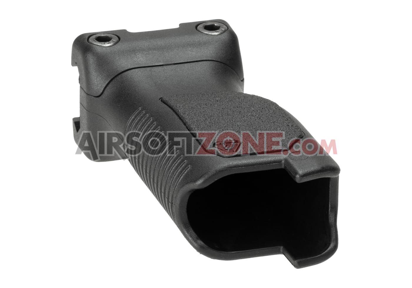 Strike Industries Angled Vertical Grip Short Black Polymer with Cable  Management Storage for Picatinny Rail