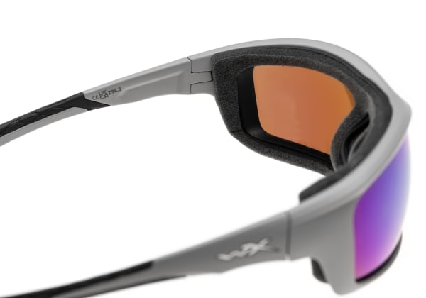 Wiley X WX Grid Captivate Polarized Green Mirror