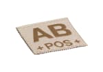 Clawgear AB Pos Bloodgroup Patch