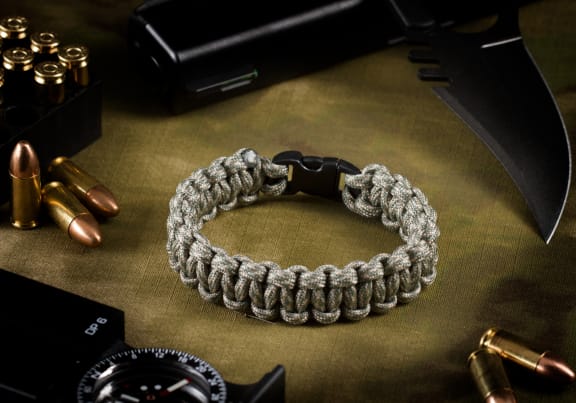 Invader Gear Paracord Bracelet Small Buckle ACU Camo