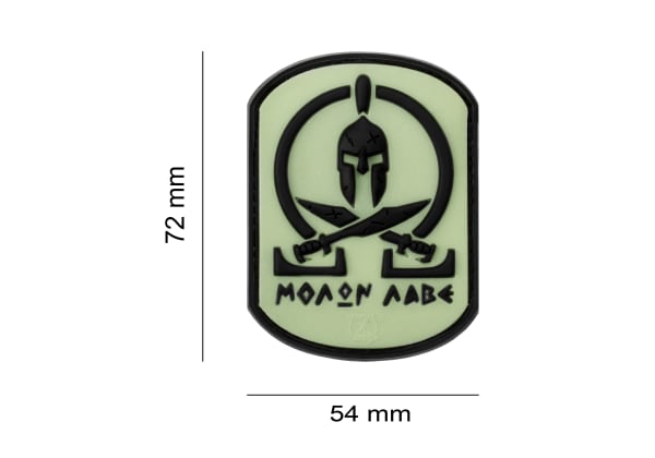 JTG Molon Labe Rubber Patch