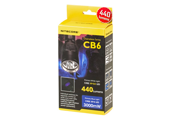 Nitecore CB6 Chameleon Blue