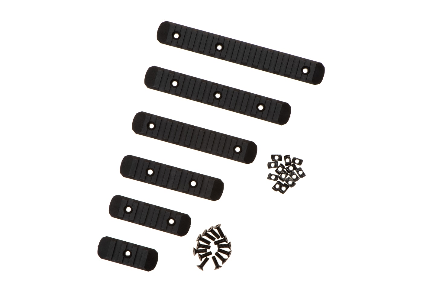 MP Rail Set 6-pack for Keymod & M-LOK