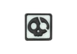 JTG Halloween Pirate Rubber Patch