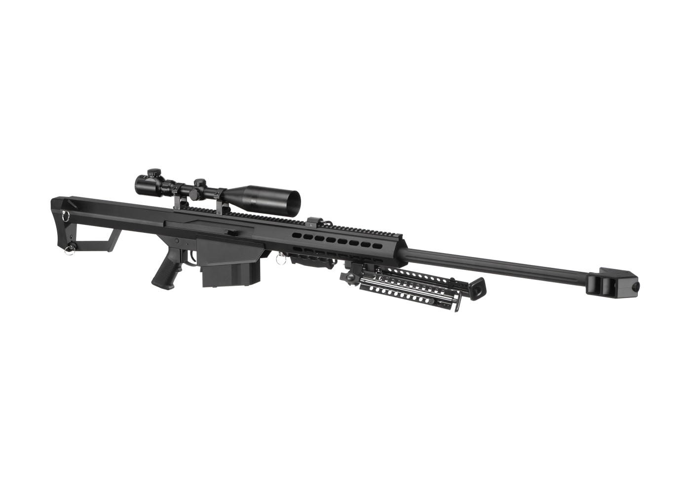 Snow Wolf Barrett M82A1 Bolt Action Sniper Rifle Set