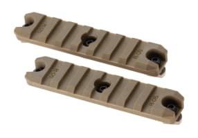 Amoeba 3.5 Inch M-LOK Plastic Rail 2-Pack