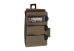 Warrior Laser Cut Small Horizontal Individual First Aid Kit Pouch