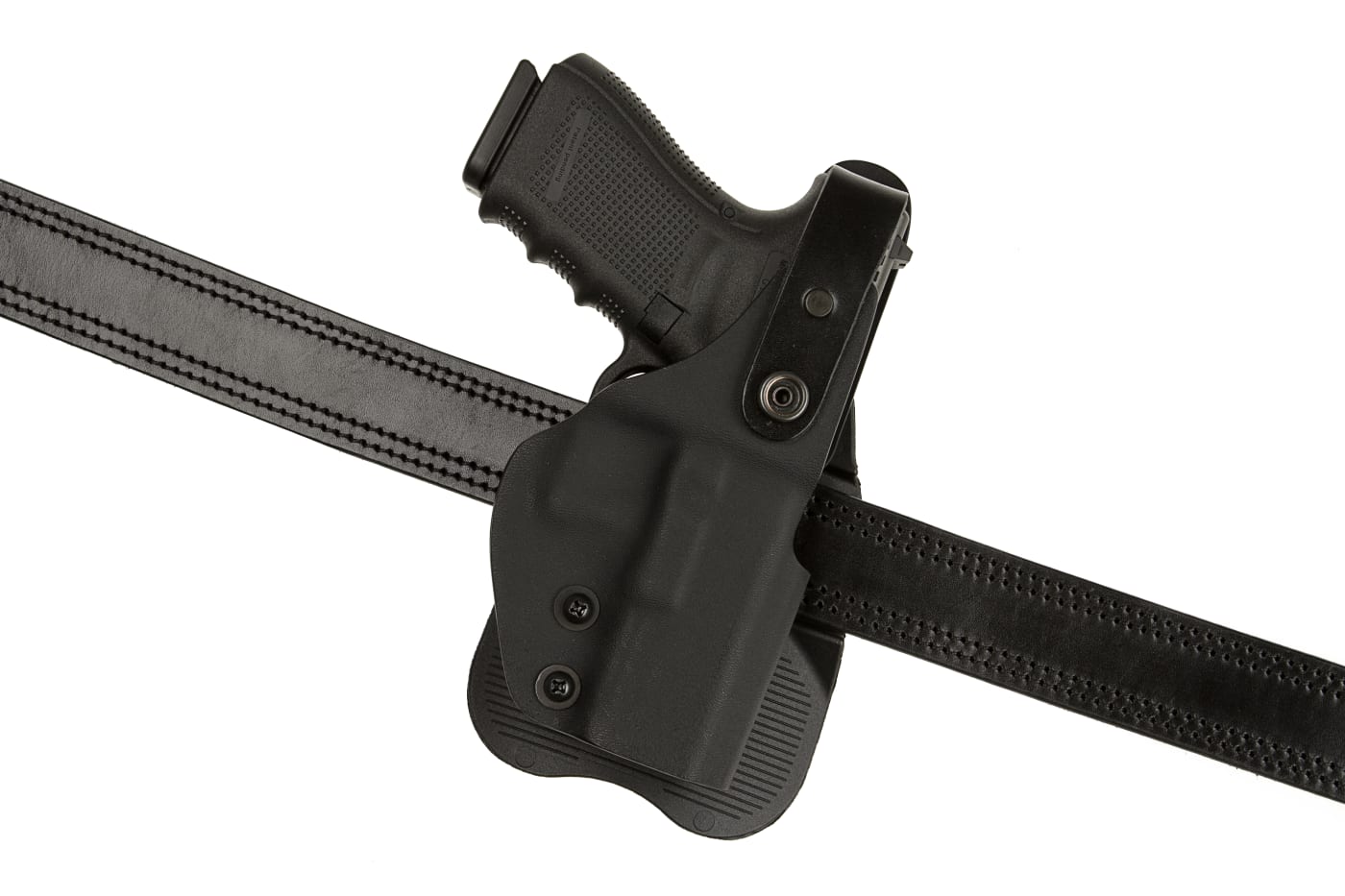 Frontline Thumb-Break Kydex Holster für Glock 19 Paddle
