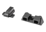 Strike Industries Iron Front and Rear sights for Sig Sauer P320 Standard Height