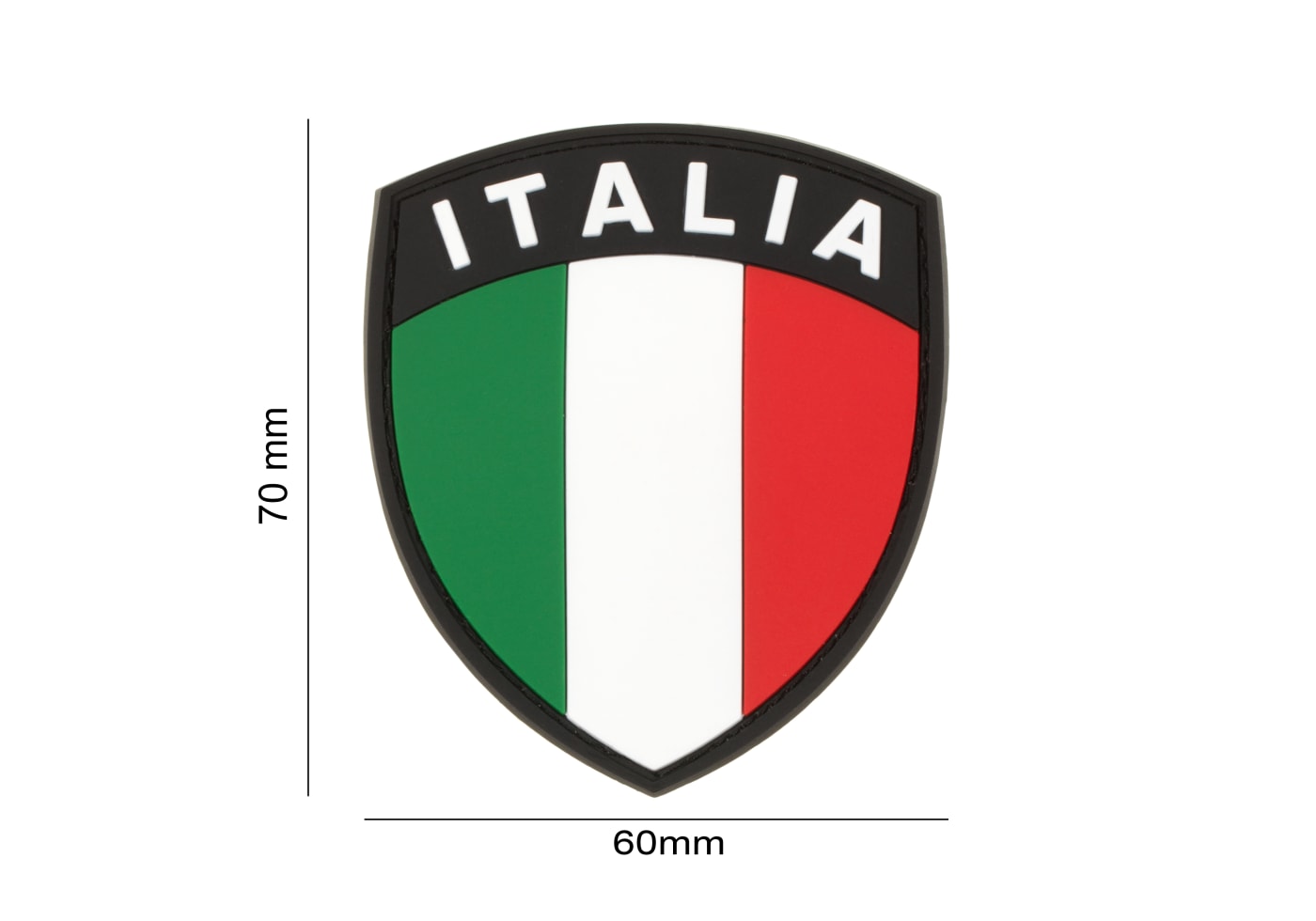 JTG Italia Flag Rubber Patch