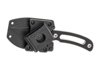 Defcon D2 Fixed Blade Silver Flecks Handle