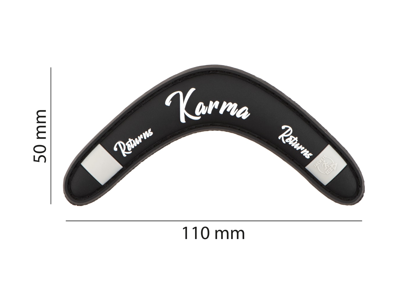 JTG Karma Returns Rubber Patch