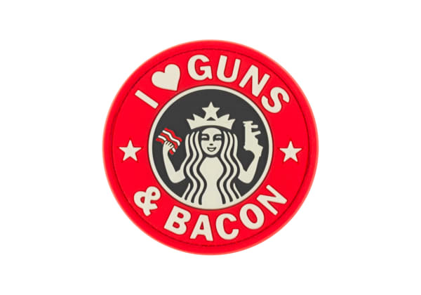 JTG Guns and Bacon Rubber Patch