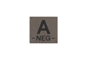 Clawgear A Neg Bloodgroup Patch