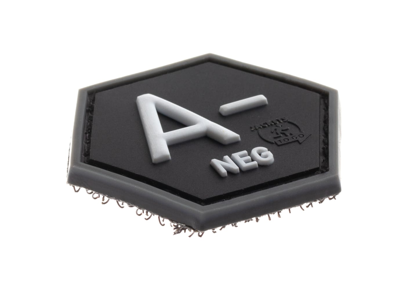 JTG Bloodgroup Hexagon Rubber Patch A Neg