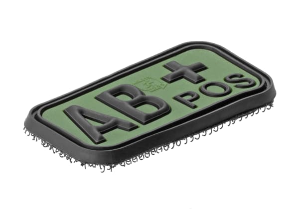 JTG Bloodtype Rubber Patch AB Pos