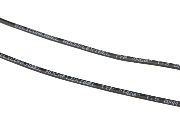 Gate Low Resistance Wire 2x 25m Black