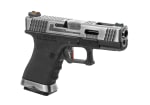 WE G-Force 19 SV Silver Barrel Metal Version GBB