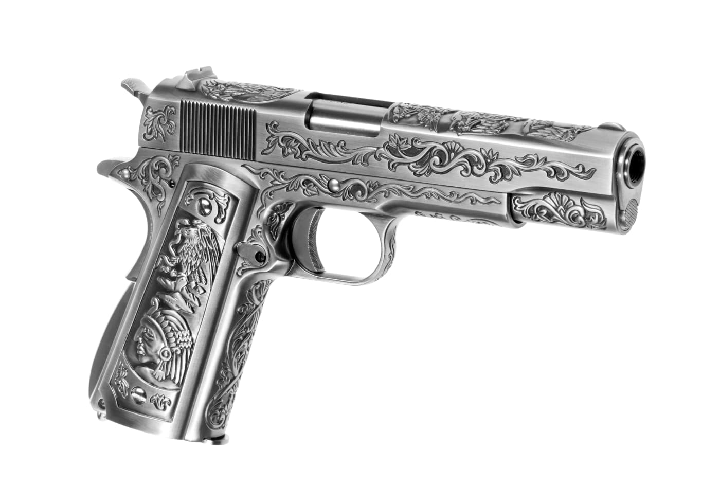 BARNS REAL ENGRAVE CUSTOM マルイ M1911A1（BARNS REAL ENGRAVE