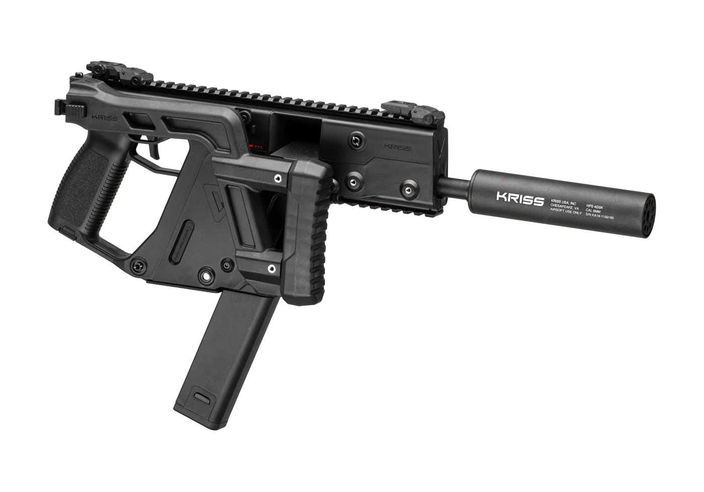 Krytac Kriss Vector with Mock Suppressor S-AEG