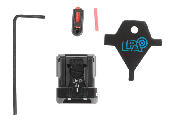 LPA CZ P7 / P9 / 75 P07 Adjustable Carry Sights Set