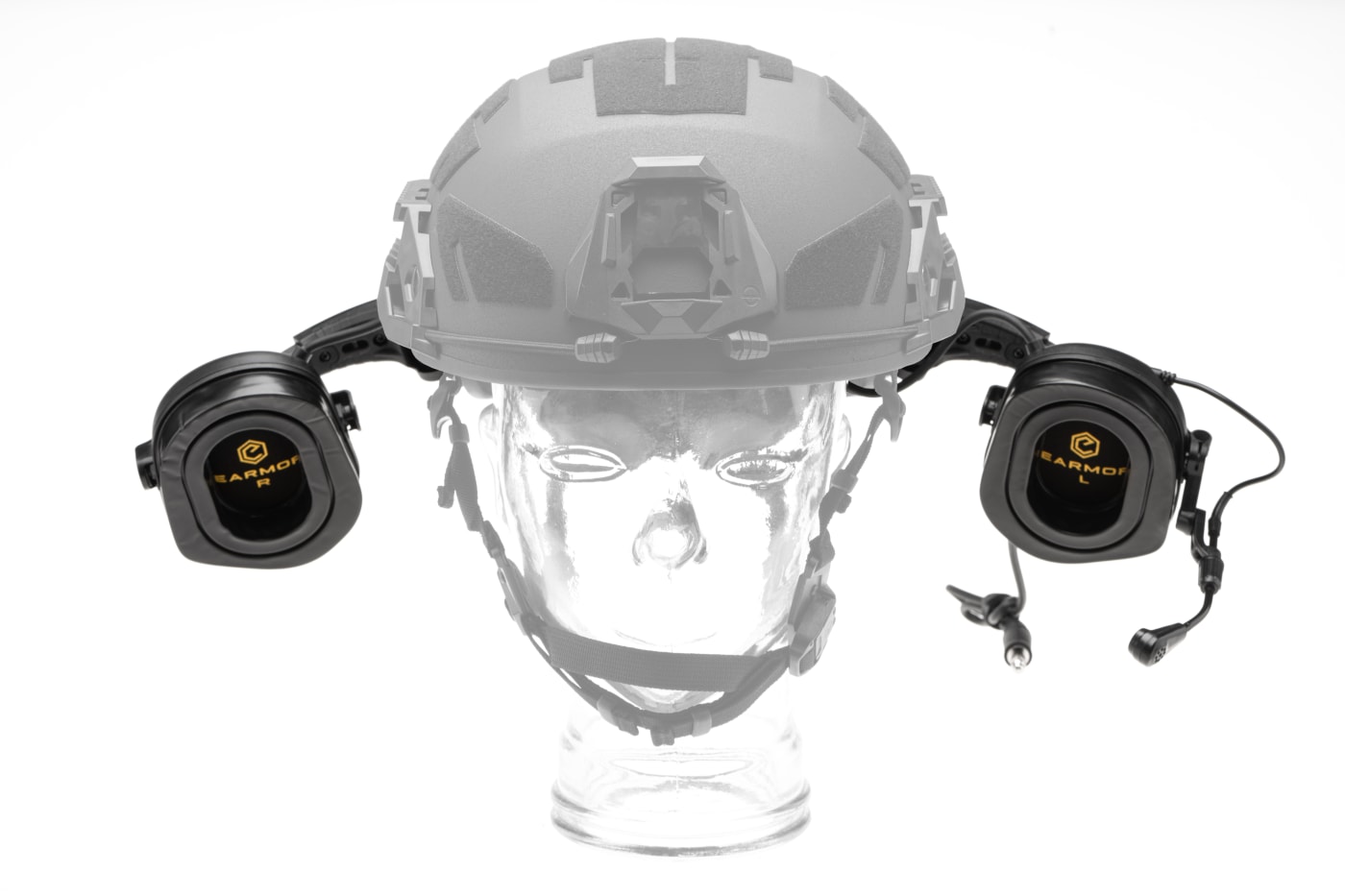 Earmor M32X Plus Hearing Protection Set for ARC Helmet Rails