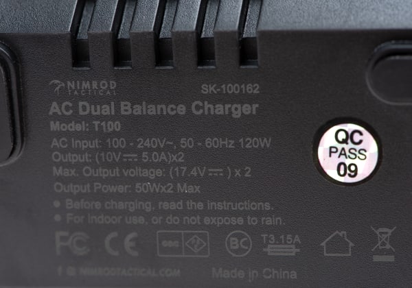 Nimrod T100 Multi-Chemistry Dual Charger