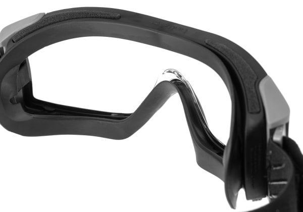 Bollé X1000T Platinum Black Frame Tactical Goggles kit