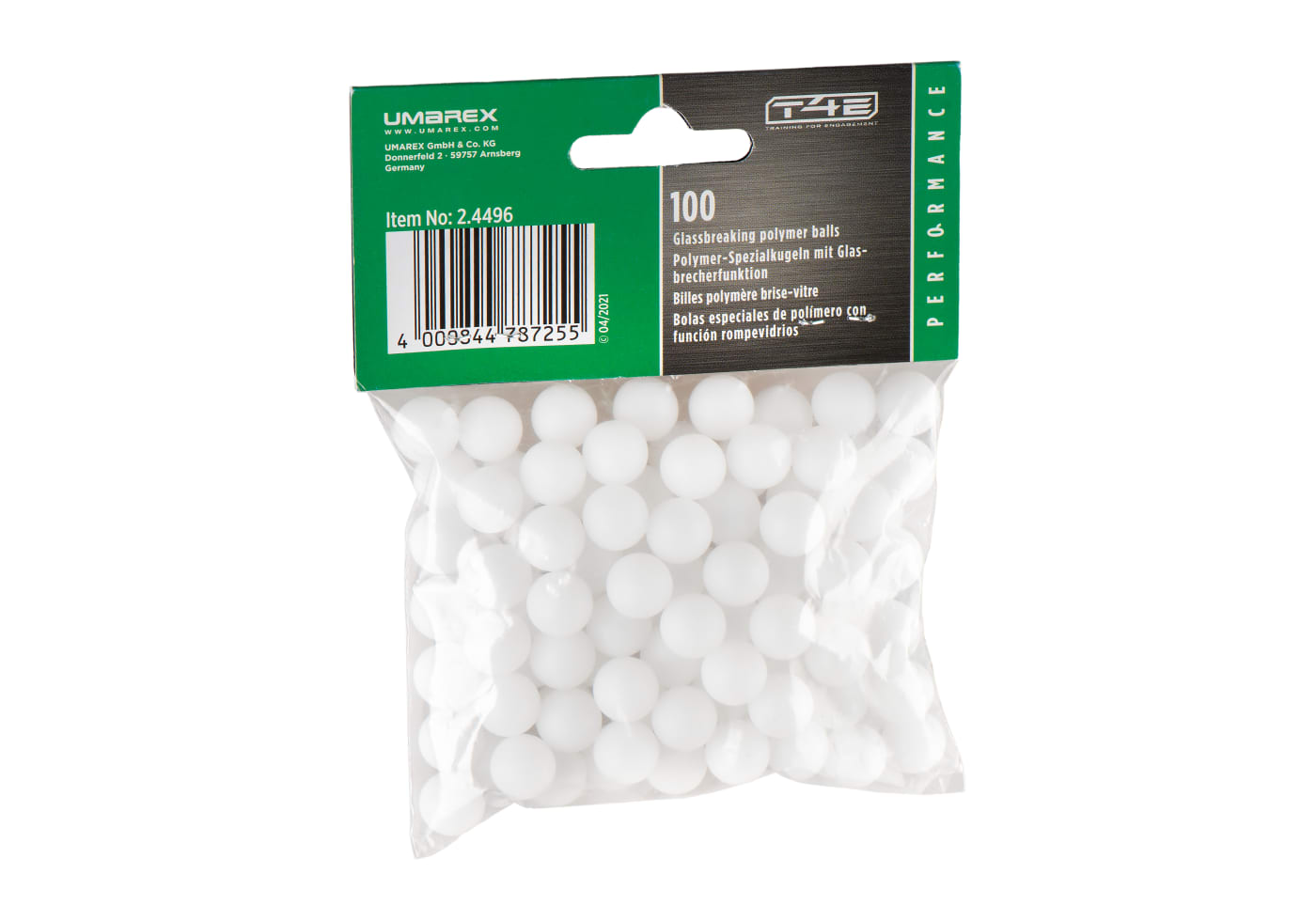 T4E .43 Performance QAB 43 Balls 0.88g 100rds